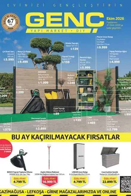 Genç Yapı Market İndirim Kataloğu