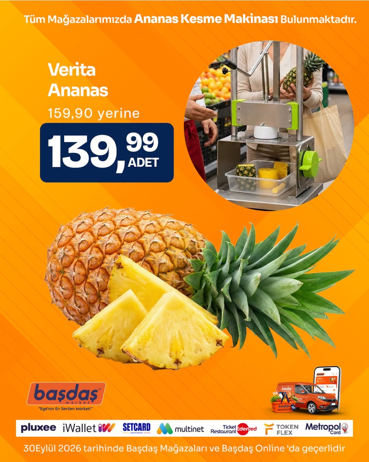 Başdaş Market 30 Eylül 2026 Manav İndirim Broşürü