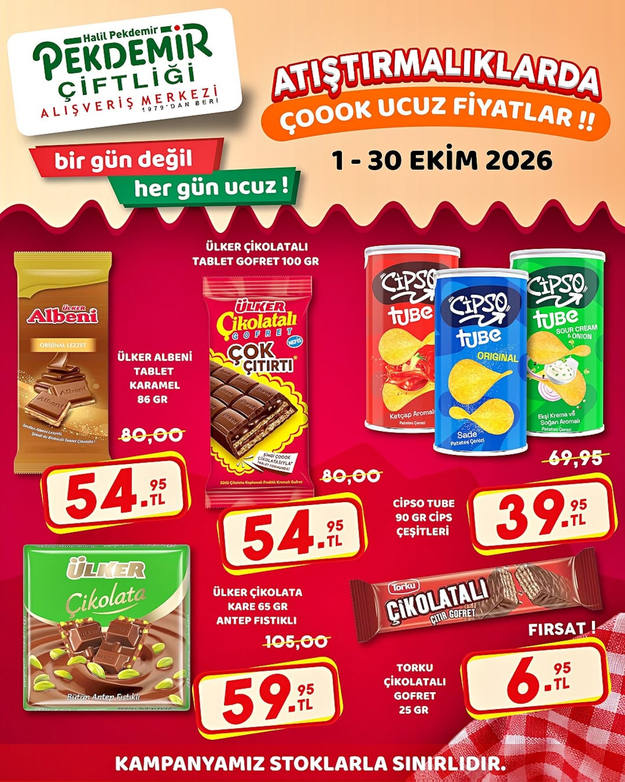 Pekdemir Market 1 Ekim 2026 İndirim Broşürü