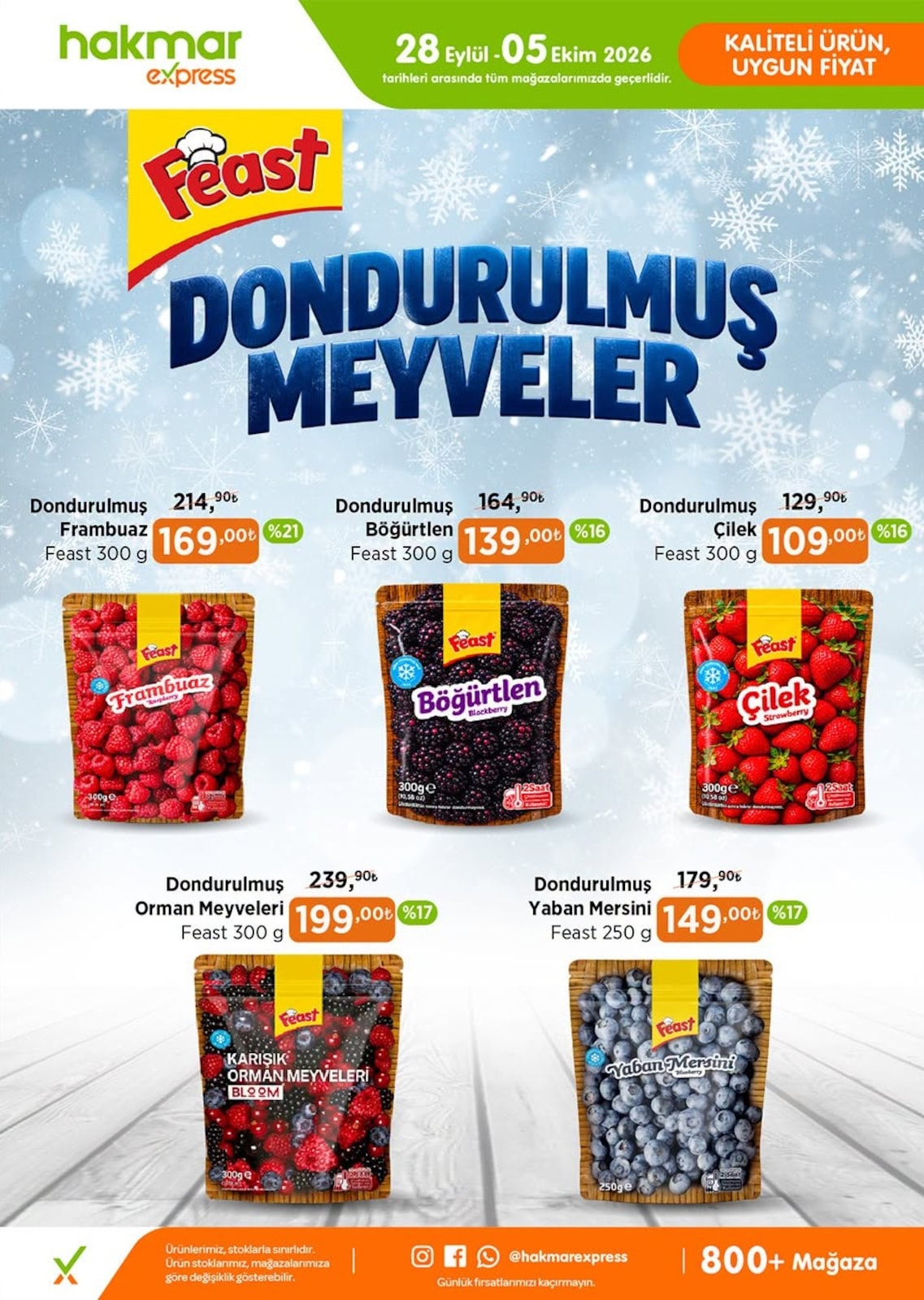 Hakmar Express 28 Eylül 2026 İndirim Broşürü