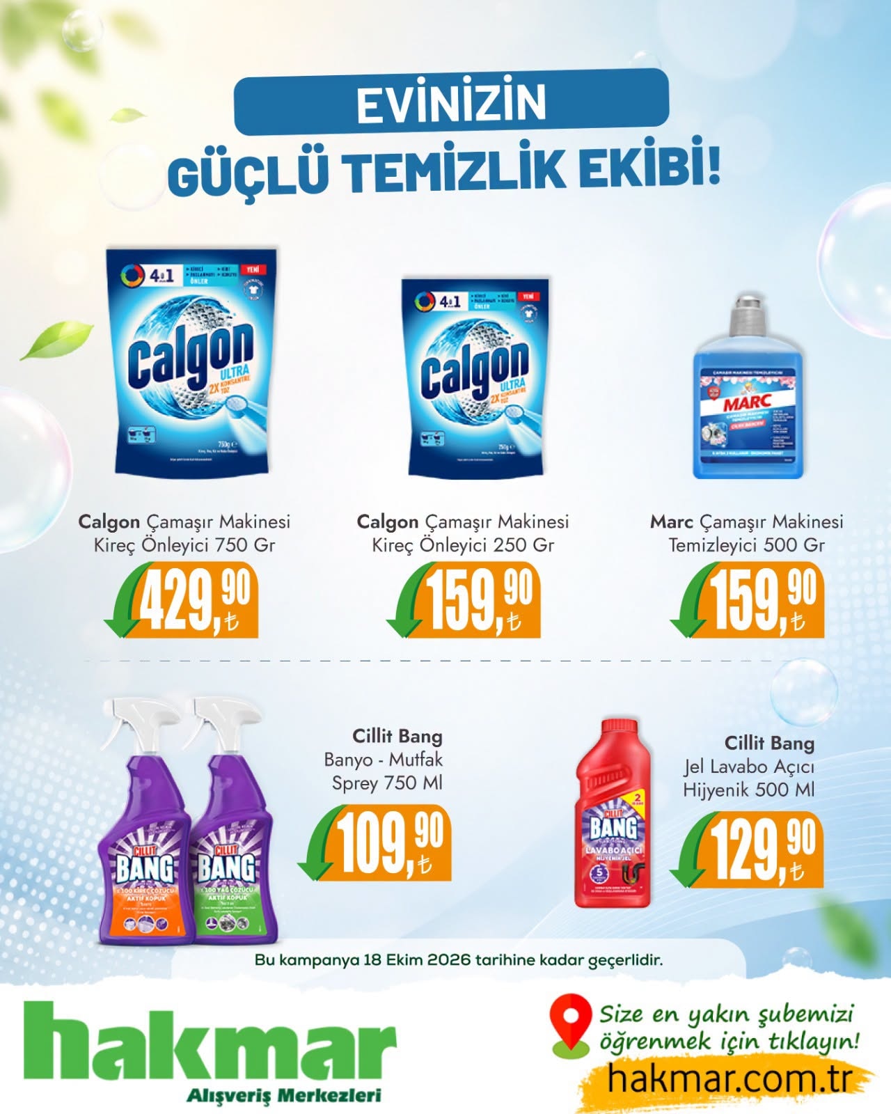 Hakmar 3 Eylül 2026 İndirimli Ürünler