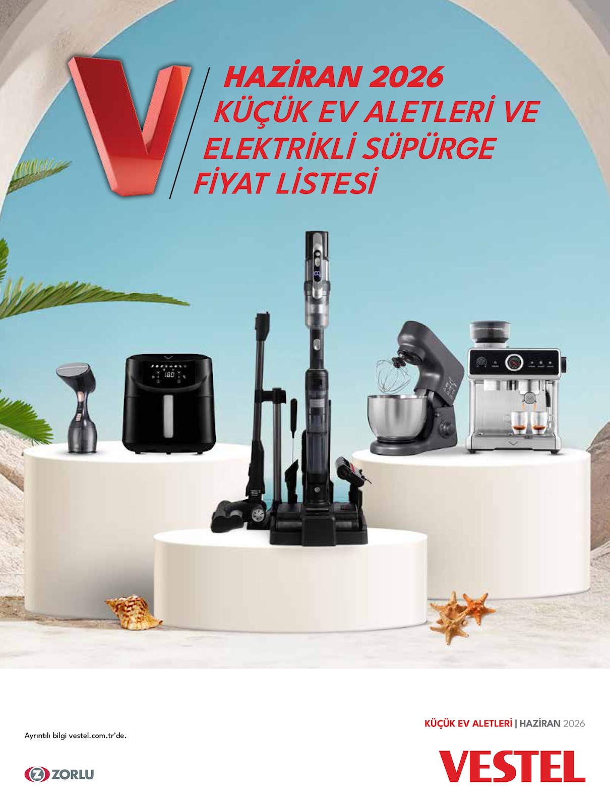 Vestel 2 Haziran 2026 Küçük Ev Aletleri Broşürü