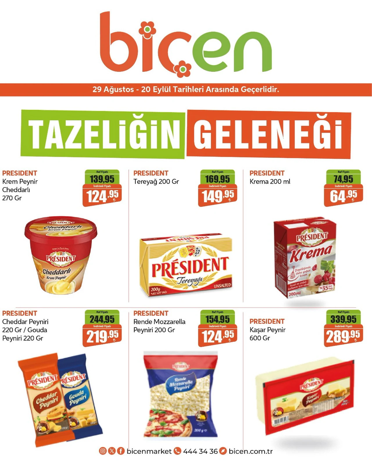 Biçen Market 29 Ağustos 2026 İndirim Broşürü