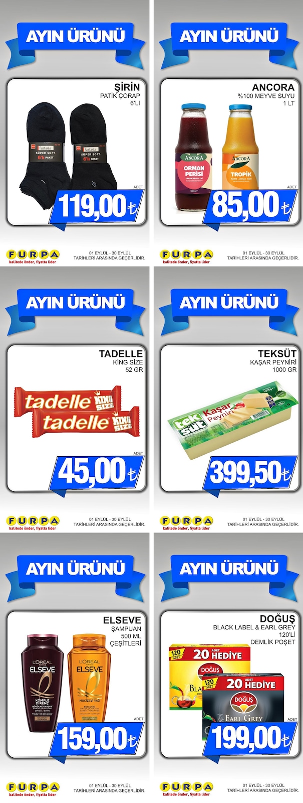 Furpa Market 1 Eylül 2026 Fırsat İndirim