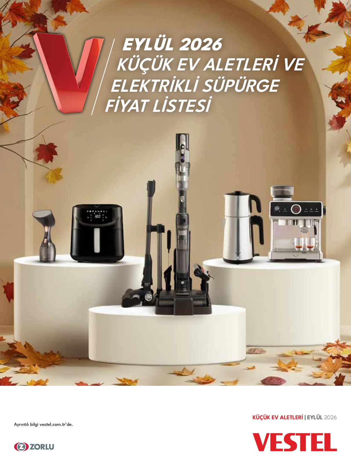 Vestel 2 Eylül 2026 Küçük Ev Aletleri Broşürü