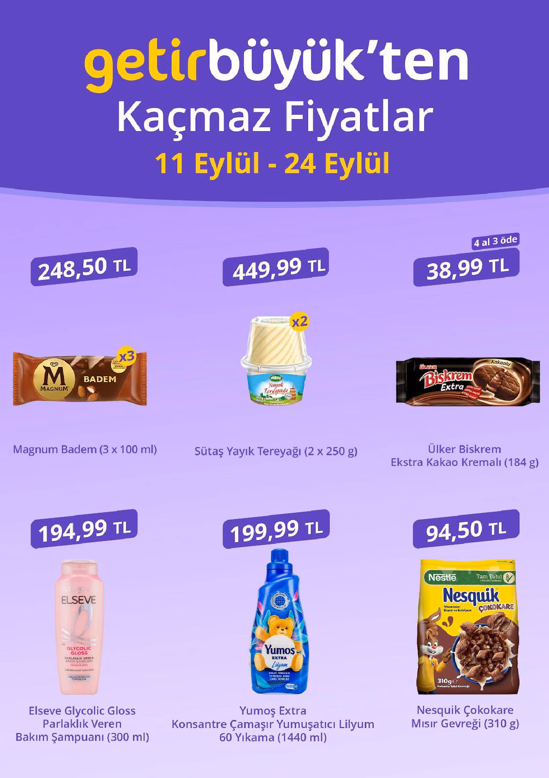 getirbüyük 11 Eylül 2026 İndirim Broşürü