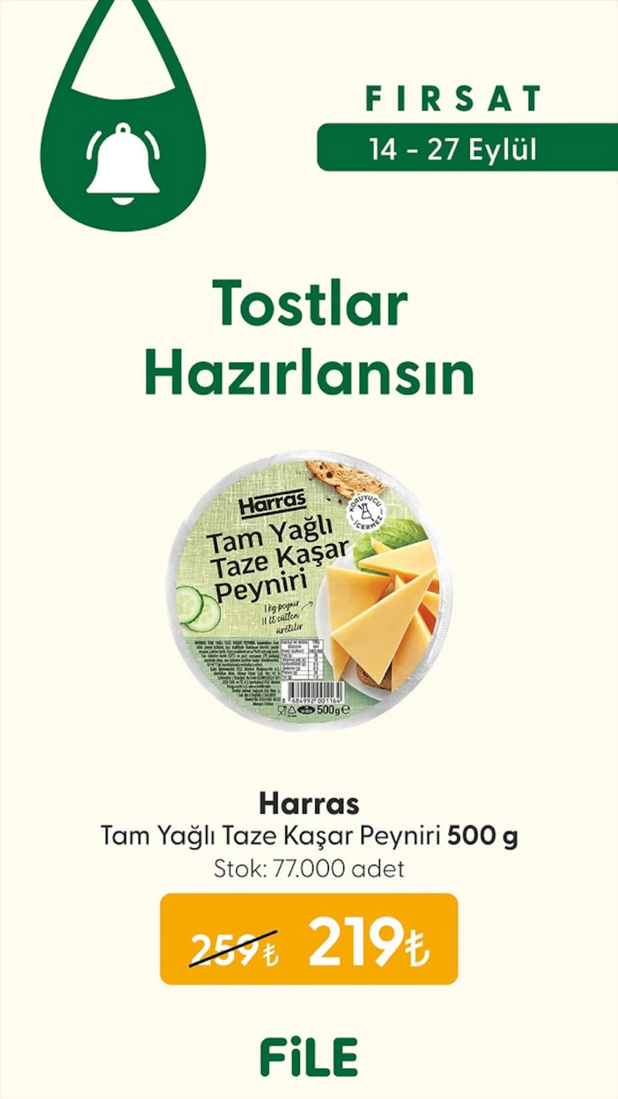 File Market 14 Eylül 2026 İndirim Broşürü