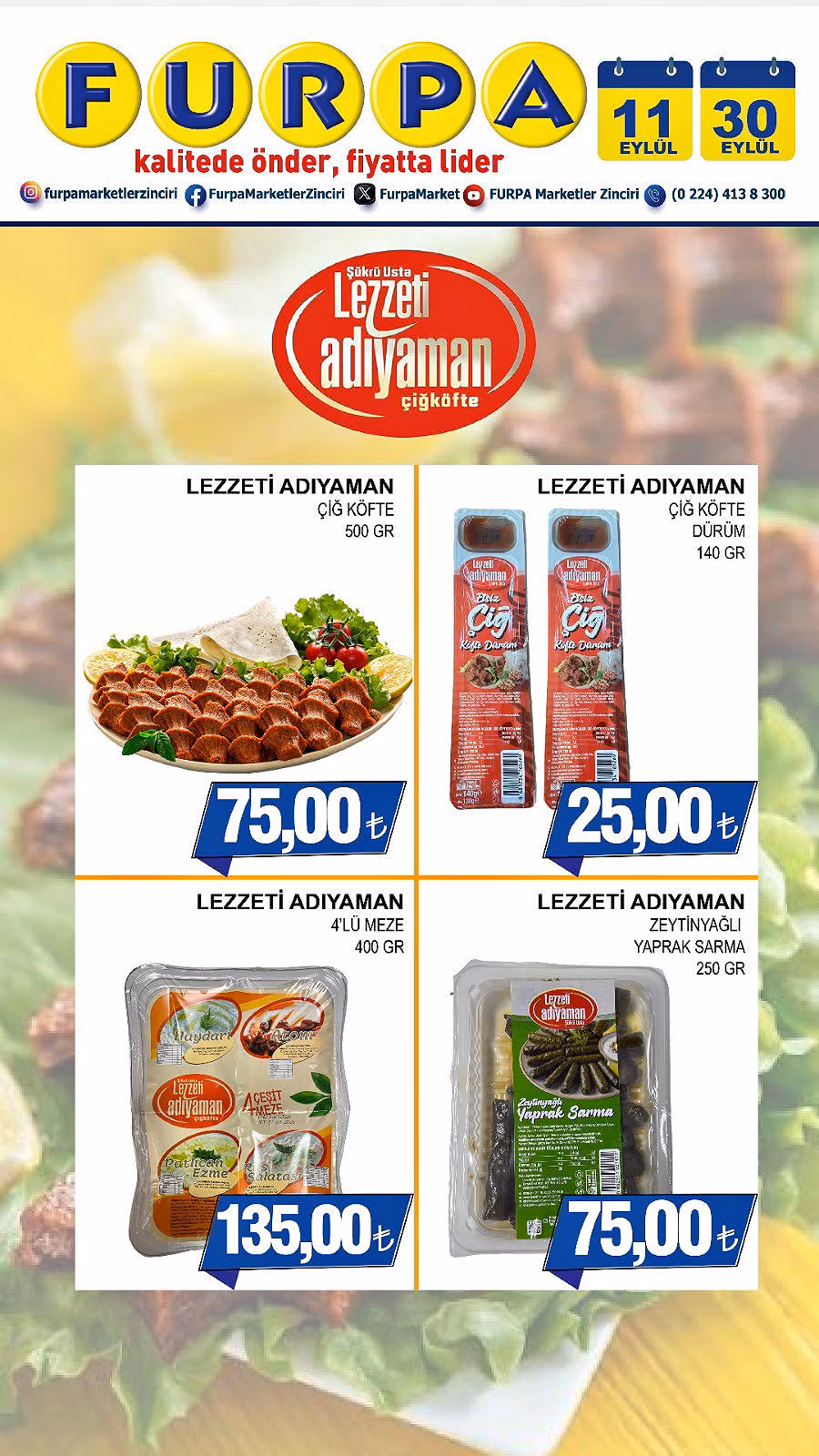 Furpa Market 11 Eylül 2026 Fırsat İndirim