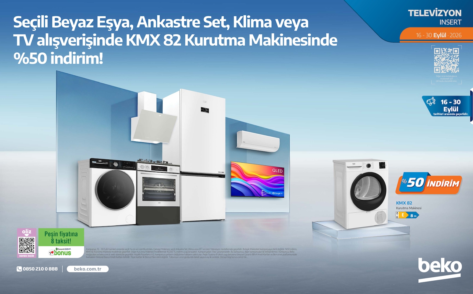 Beko 16 Eylül 2026 Elektronik TV Broşürü