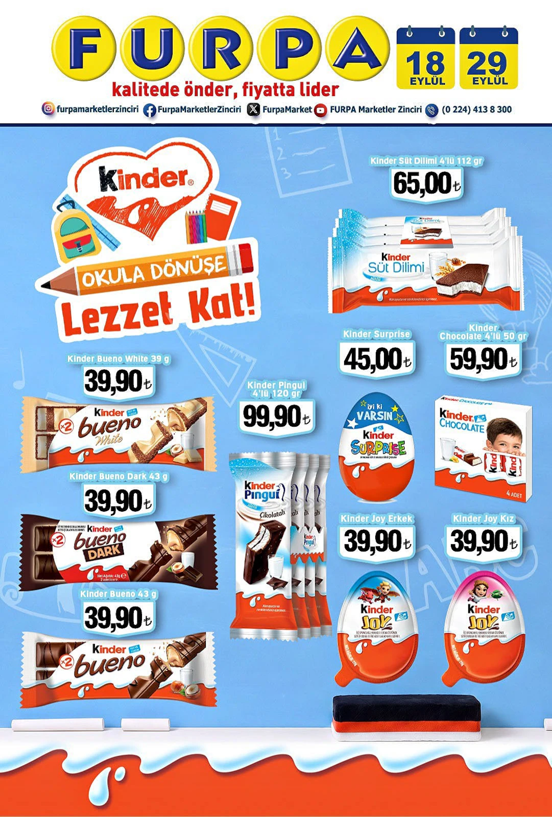 Furpa Market 18 Eylül 2026 İndirim Broşürü
