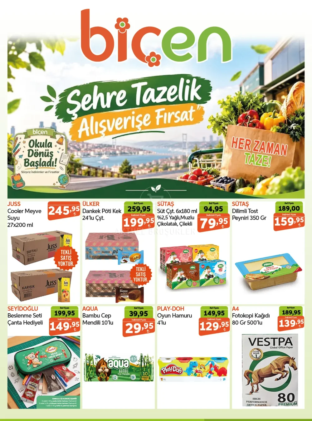 Biçen Market İndirim Bülteni Kataloğu