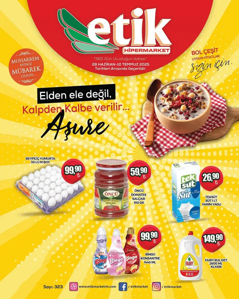 Etik Hipermarket İndirim Bülteni Broşürü