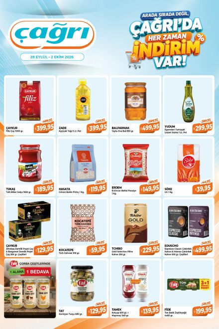 Çağrı Market İndirim Kataloğu