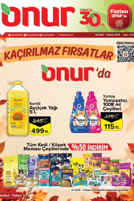 Onur Market İndirim Kataloğu