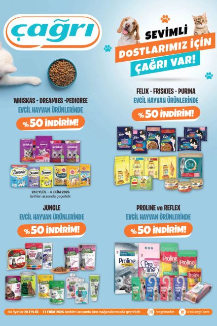 Çağrı Market İndirim Kataloğu