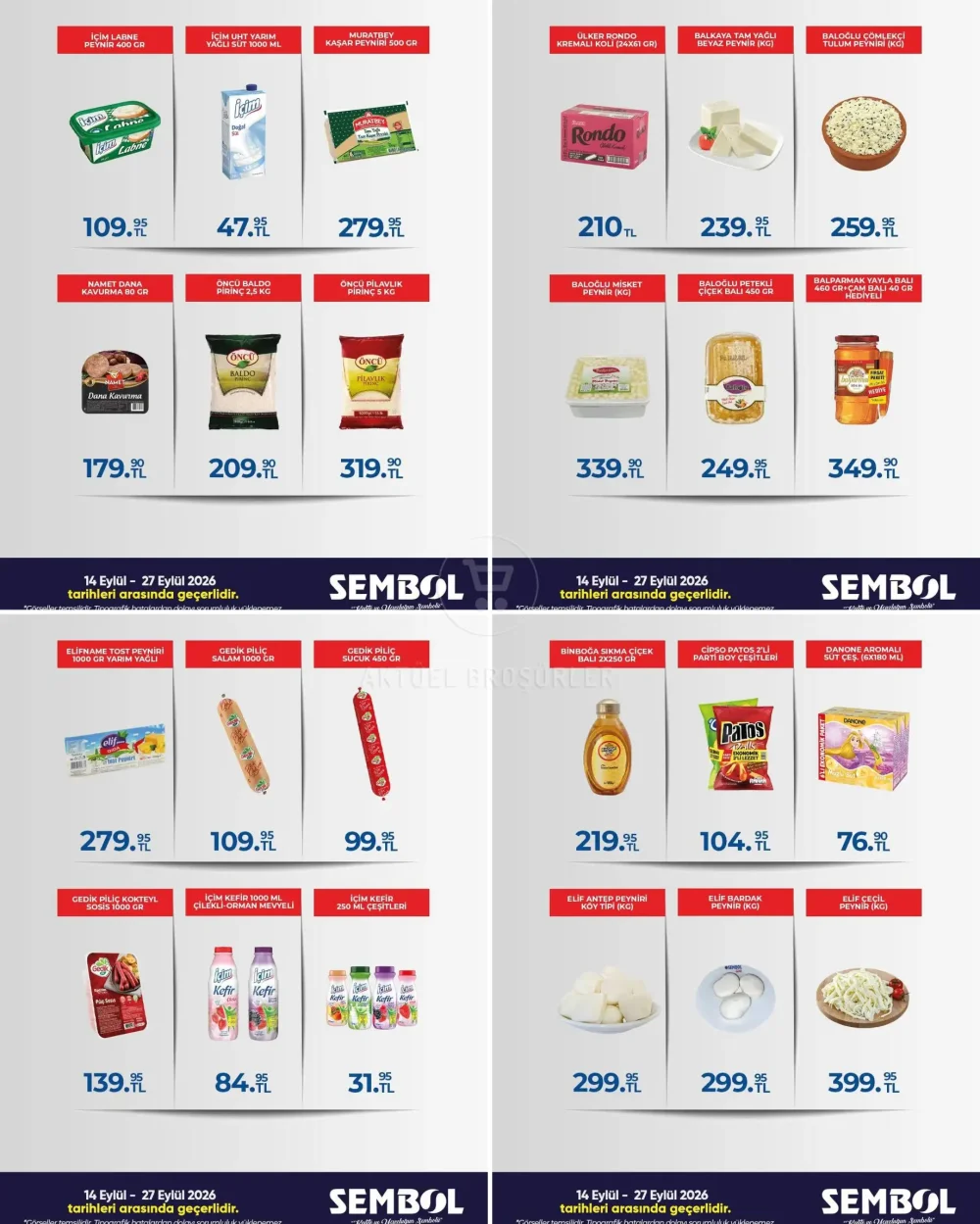 Sembol Center İndirim Bülteni Broşürü