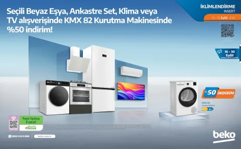 Beko 16 Eylül 2026 İklimlendirme Broşürü