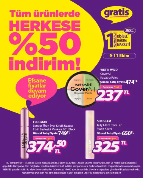 Gratis 9 Ekim 2026 Instagram Post'u