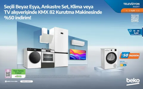 Beko 16 Eylül 2026 Elektronik TV Broşürü