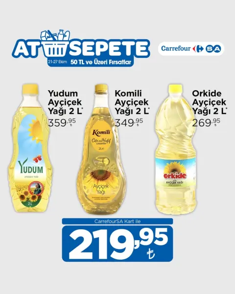 CarrefourSA 21 Ekim 2026 At Sepete