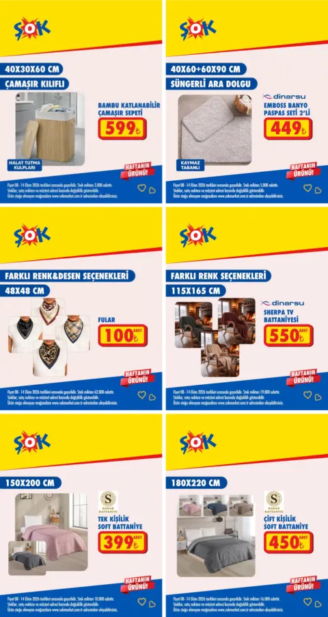 Şok 8 Ekim 2026 Instagram Post'u