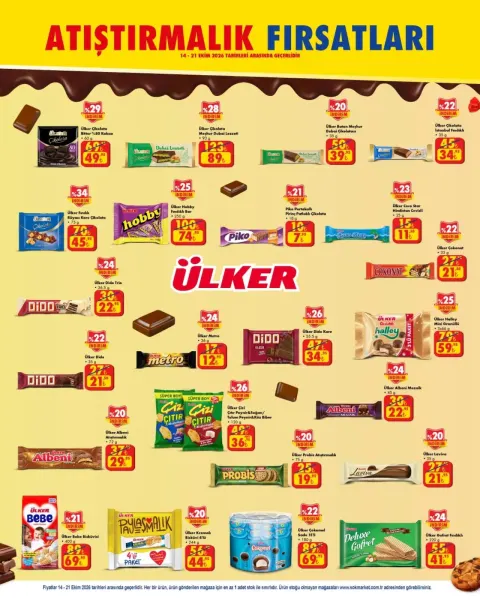 Şok 14 Ekim 2026 İndirim Broşürü