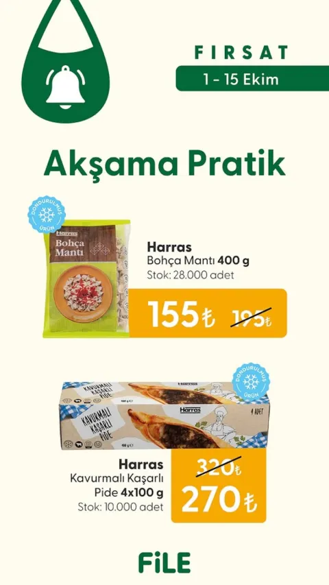 File Market 1 Ekim 2026 İndirim Broşürü