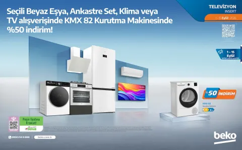 Beko 1 Eylül 2026 Elektronik TV Broşürü