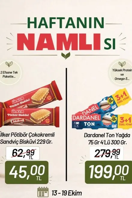 Namlı Market İndirim Broşürü